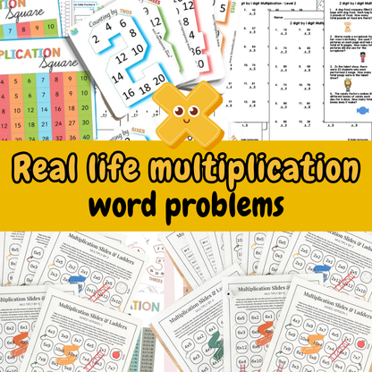 Multiplication Facts Mastery Bundle