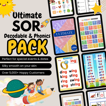 Ultimate SOR Decodable And Phonics Package