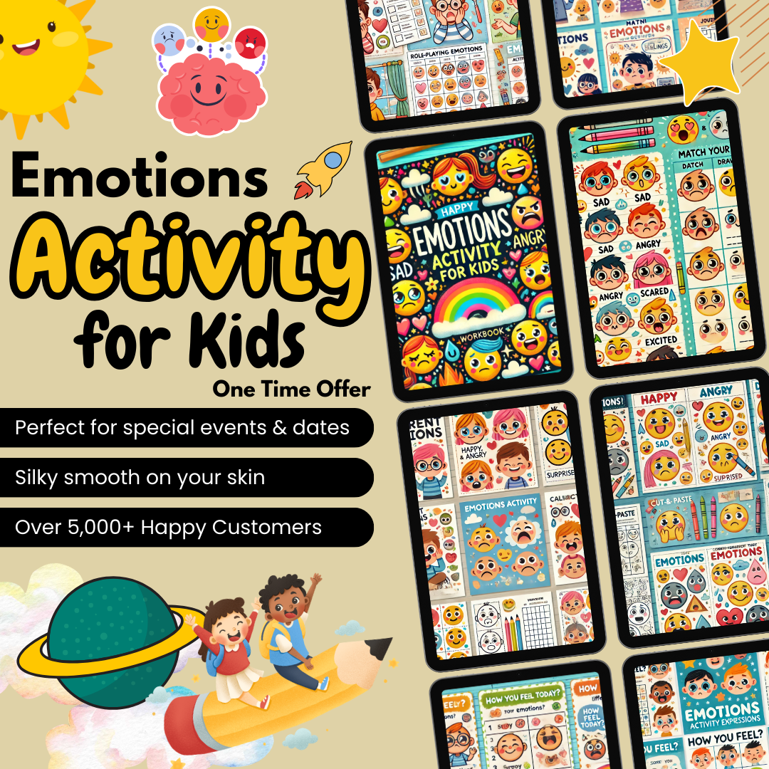 Emotions Activity for Kids [One time offer]