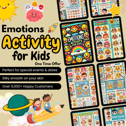 Emotions Activity for Kids [One time offer]