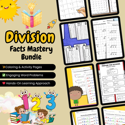 Division Facts Mastery Bundle