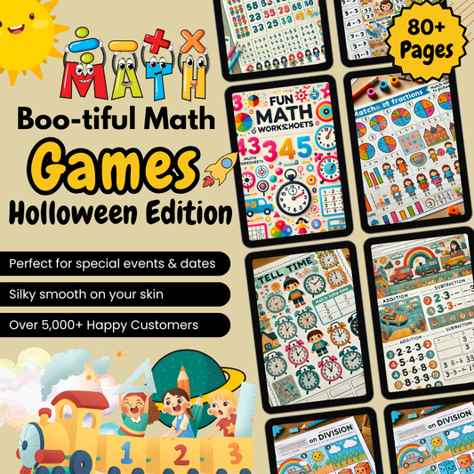 Boo-tiful Math Games - Halloween Edition