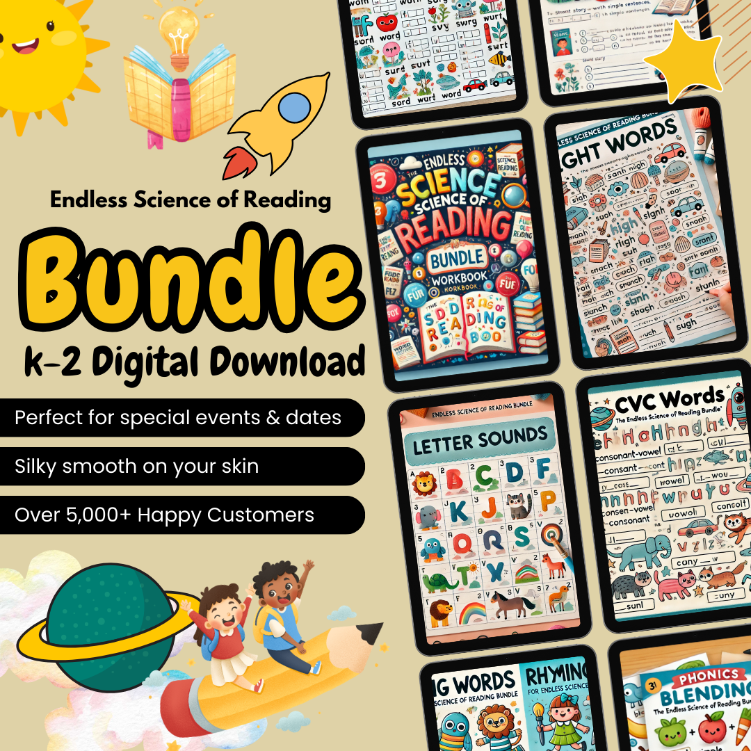 Endless Science of Reading Bundle - K-2 Digital Download