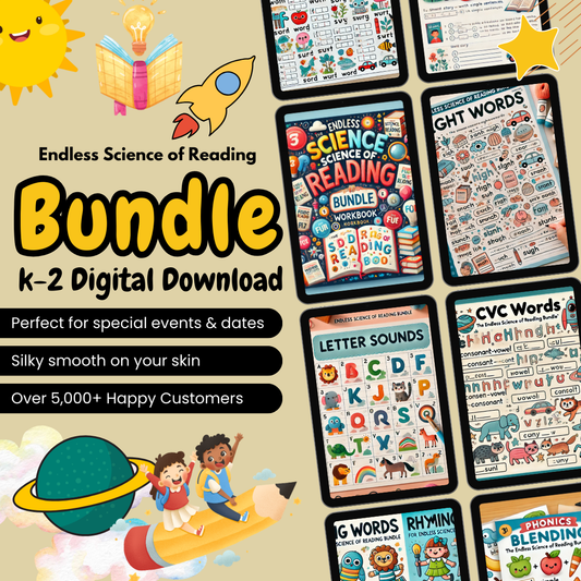 Endless Science of Reading Bundle - K-2 Digital Download