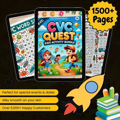 CVC Quest Kids Activity Bundle