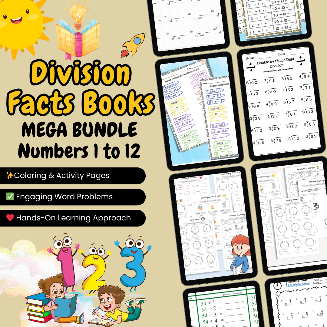 Division Facts Mastery Bundle