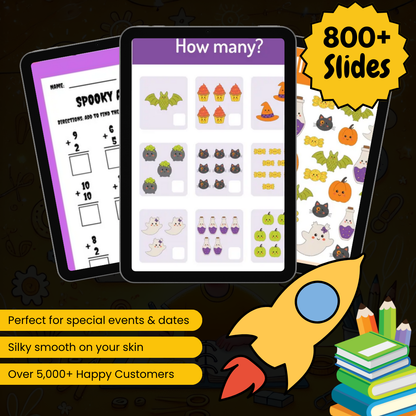 Spooky Math Games - 1st Grade Halloween Fun