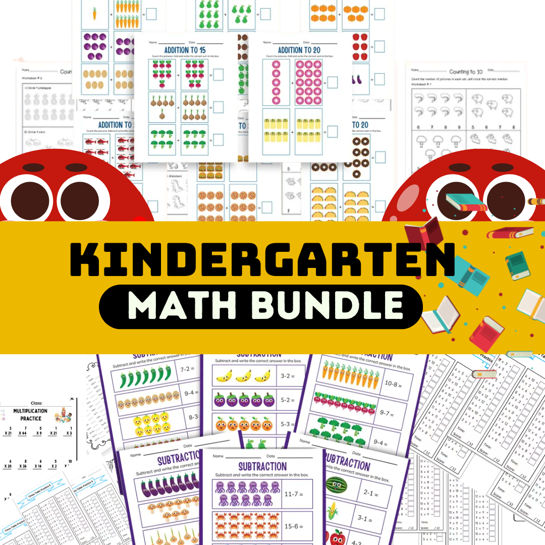 Kindergarten Math Bundle