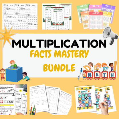 Multiplication Facts Mastery Bundle