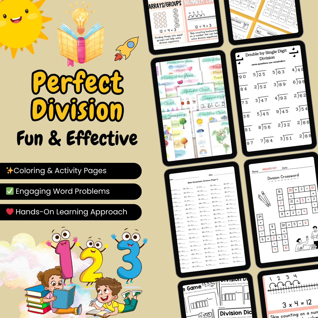 Division Facts Mastery Bundle