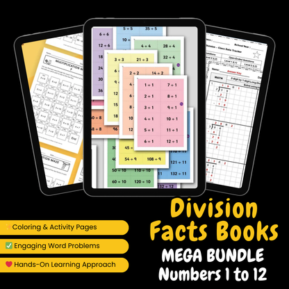 Division Facts Mastery Bundle