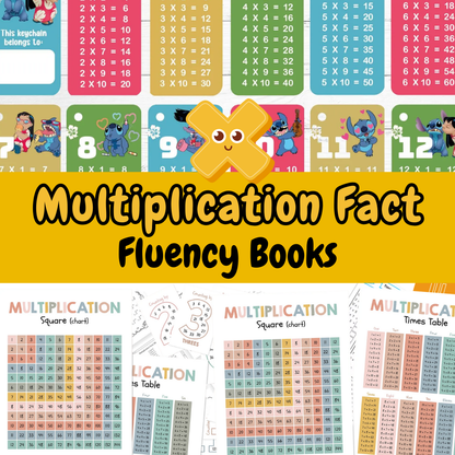 Multiplication Facts Mastery Bundle